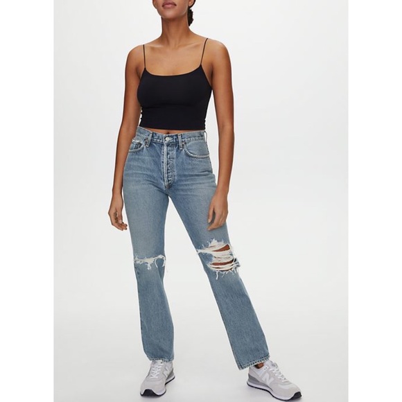 AGOLDE Lana Vintage Straight Leg Jean - Picture 2 of 12